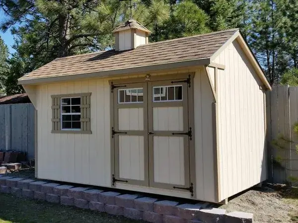Custom built storage sheds